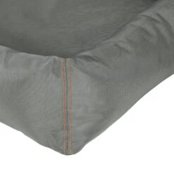 Frisco Rectangular Bolster Dog Bed W/Removable Cover, Dark Gray -Blue Buffalos Shop 144865 PT5. AC SS1800 V1578443428