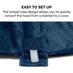 FurHaven Microvelvet Snuggery Orthopedic Cat & Dog Bed With Removable Cover -Blue Buffalos Shop 145029 PT7. AC SS1800 V1693938506