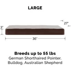 FurHaven Faux Sheepskin & Suede Deluxe Orthopedic Cat & Dog Bed With Removable Cover -Blue Buffalos Shop 145039 PT4. AC SS1800 V1606363017