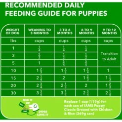 Iams Proactive Health Small & Toy Breed Puppy High Protein DHA Formula With Real Chicken Dry Dog Food 17 Iams Proactive Health Small & Toy Breed Puppy High Protein DHA Formula With Real Chicken Dry Dog Food -Blue Buffalos Shop 145145 PT6. AC SS1800 V1667864557