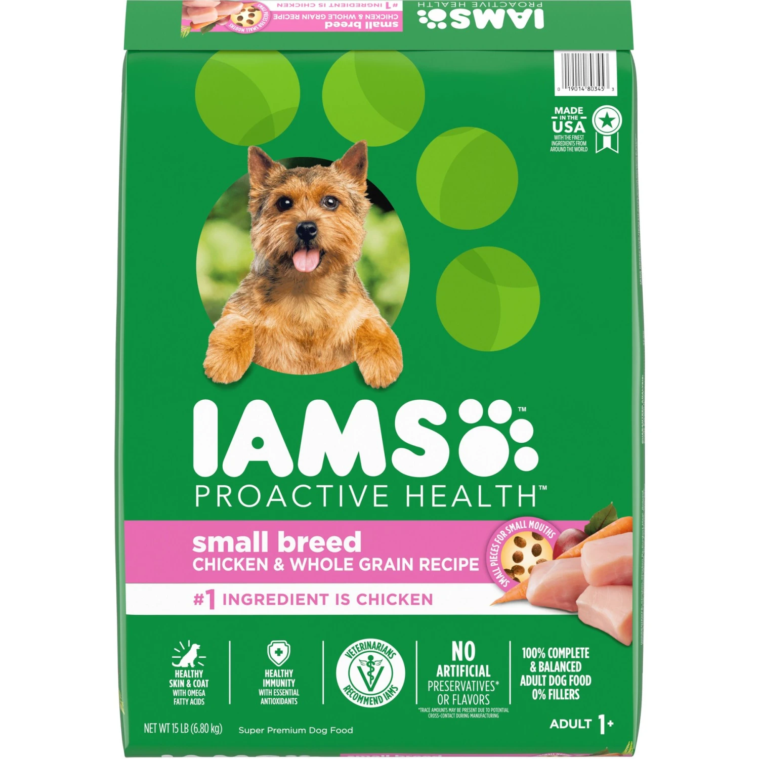 Iams Adult Small & Toy Breed Dry Dog Food 3 Iams Adult Small & Toy Breed Dry Dog Food