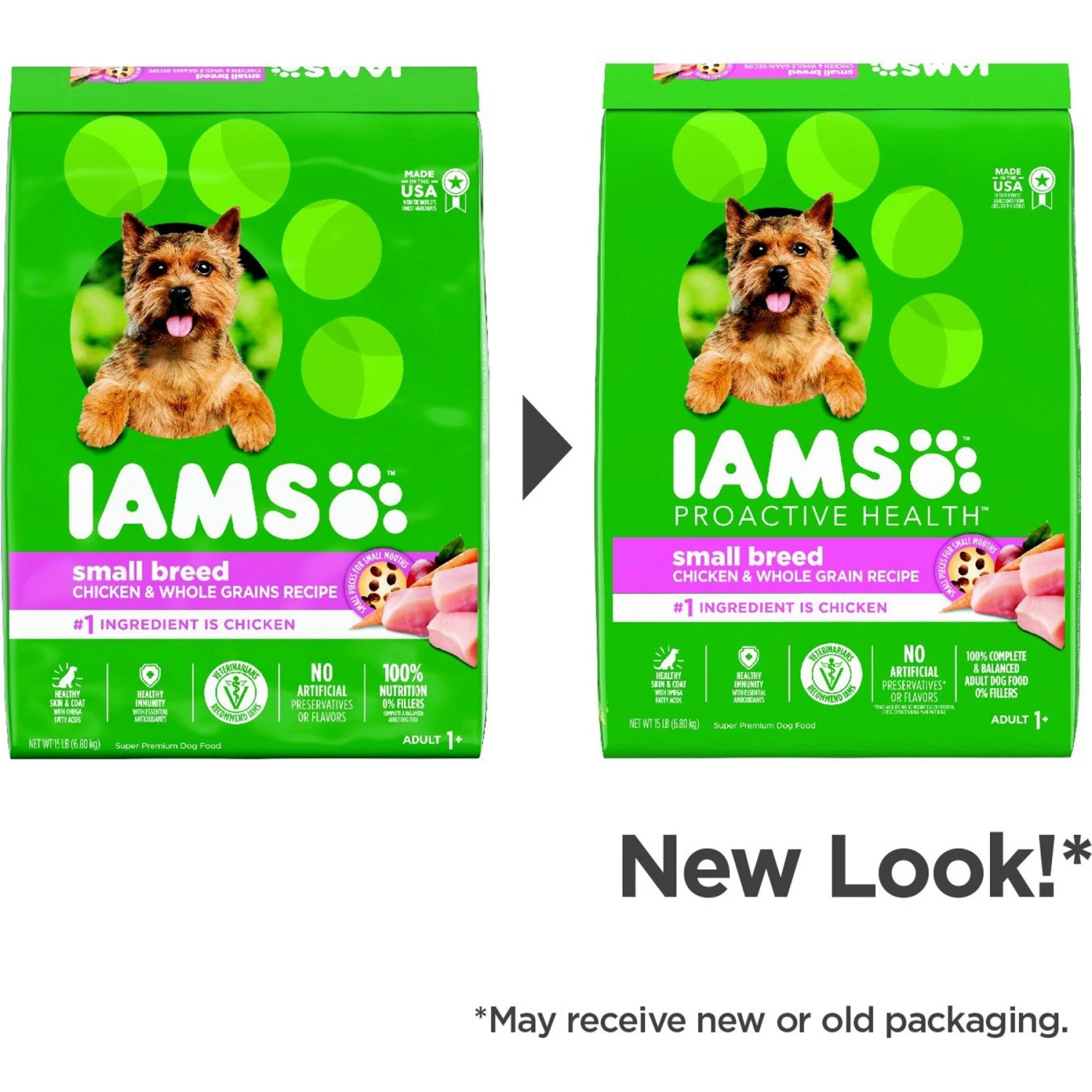 Iams Adult Small & Toy Breed Dry Dog Food 5 Iams Adult Small & Toy Breed Dry Dog Food - Image 3