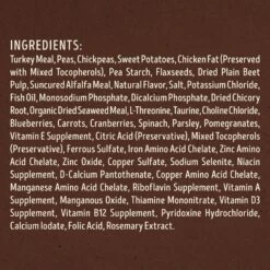 Supreme Source Grain-Free Turkey Meal & Sweet Potato Recipe Dry Dog Food -Blue Buffalos Shop 145168 PT3. AC SS1800 V1686074097
