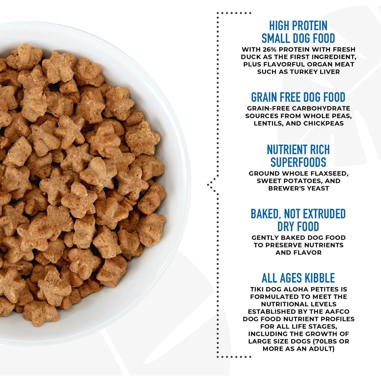 Tiki Dog Born Carnivore Savory Duck, Peas & Lentils, Baked Dry Dog Food 7 Tiki Dog Born Carnivore Savory Duck, Peas & Lentils, Baked Dry Dog Food - Image 5