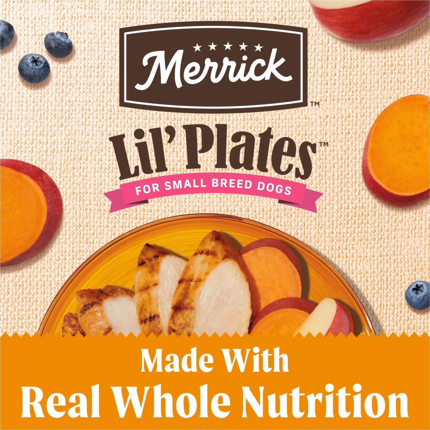 Merrick Lil' Plates Grain-Free Small Breed Dry Dog Food Real Chicken + Sweet Potato Recipe 7 Merrick Lil' Plates Grain-Free Small Breed Dry Dog Food Real Chicken + Sweet Potato Recipe - Image 5