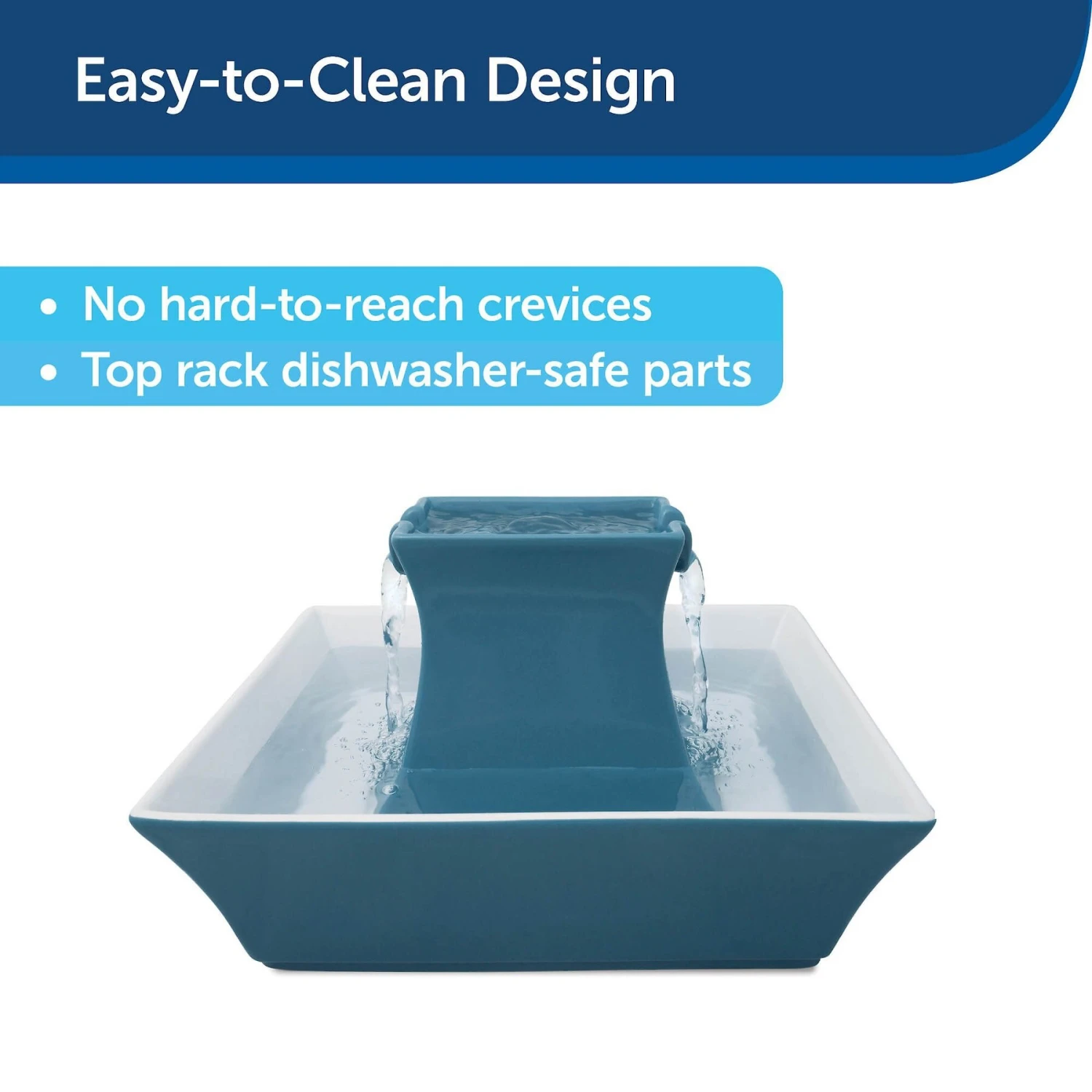 PetSafe Drinkwell Pagoda Ceramic Dog & Cat Fountain 7 PetSafe Drinkwell Pagoda Ceramic Dog & Cat Fountain - Image 5