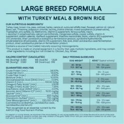 CANIDAE All Life Stages Turkey Meal & Rice Formula Large Breed Dry Dog Food 19 CANIDAE All Life Stages Turkey Meal & Rice Formula Large Breed Dry Dog Food -Blue Buffalos Shop 148552 PT8. AC SS1800 V1683040309