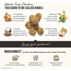 The Honest Kitchen Grain-Free Turkey Whole Food Clusters Dry Dog Food -Blue Buffalos Shop 150281 PT5. AC SS1800 V1649737594