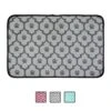 Bone Dry Lattice Paw Print Dog & Cat Food Mat -Blue Buffalos Shop 153969 MAIN. AC SS1800 V1579900108