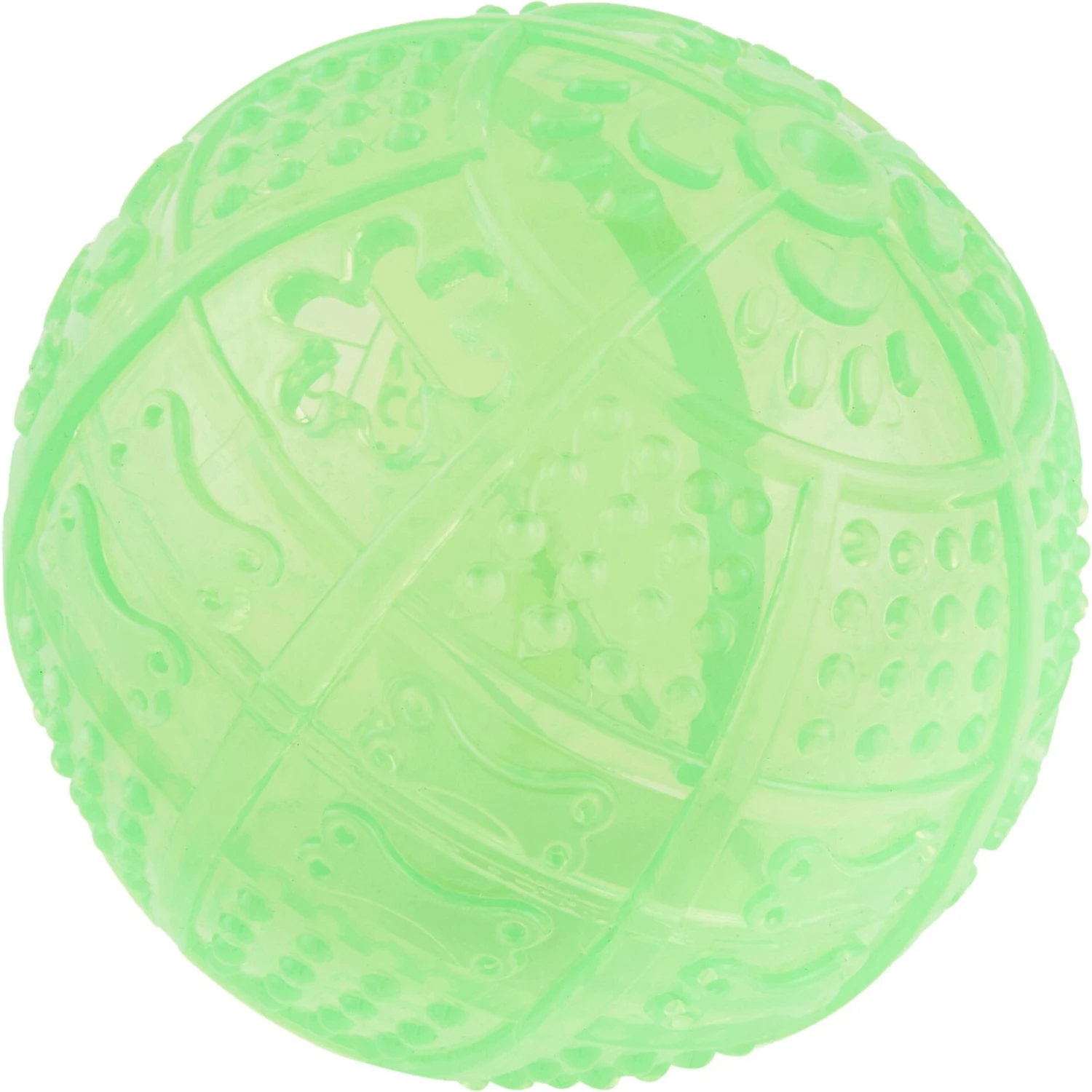 Ethical Pet Dura Brite Treat Dispenser Ball Dog Toy, Color Varies 6 Ethical Pet Dura Brite Treat Dispenser Ball Dog Toy, Color Varies - Image 5