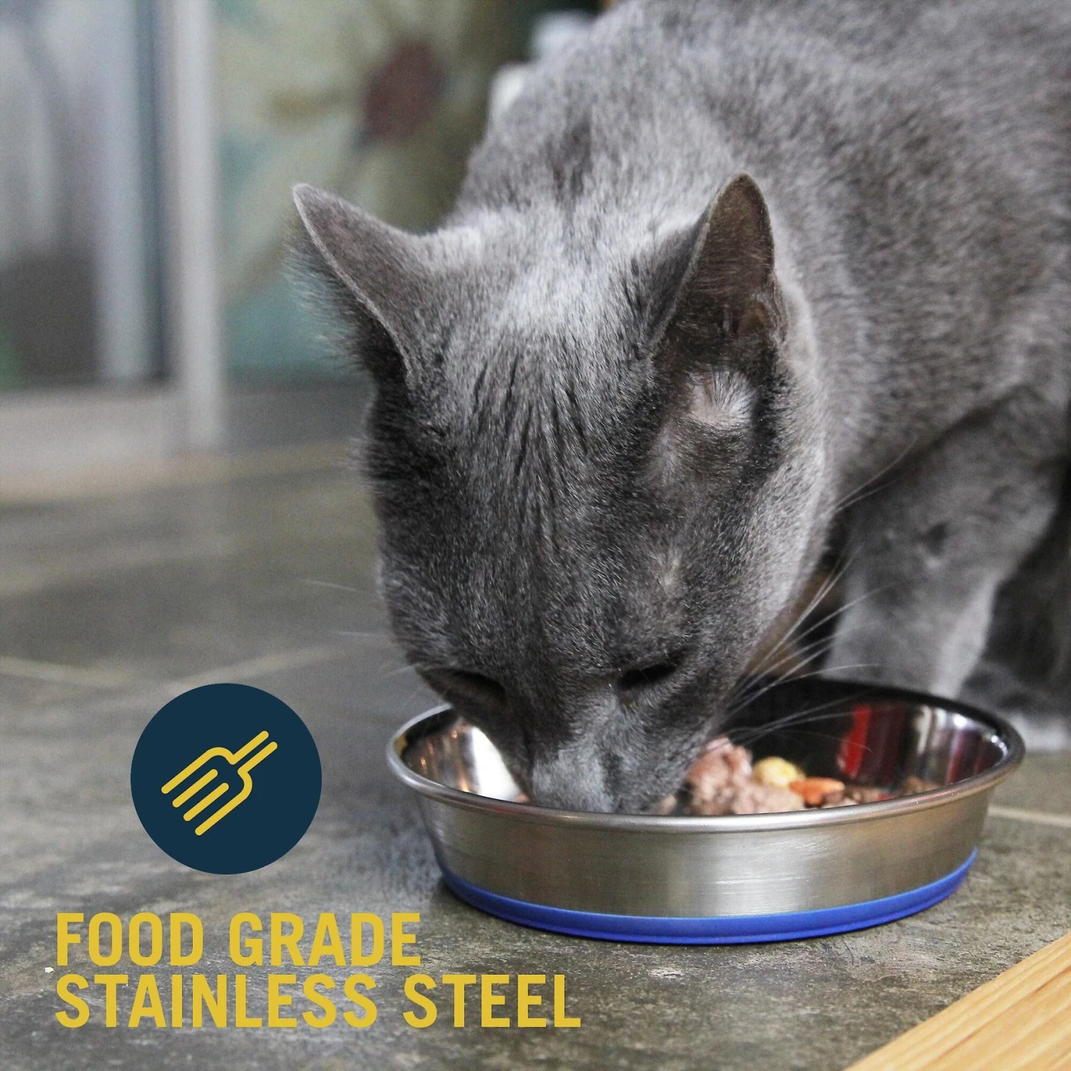 OurPets Durapet Premium Stainless Steel Cat & Dog Bowl 5 OurPets Durapet Premium Stainless Steel Cat & Dog Bowl - Image 3
