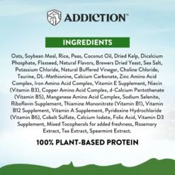 Addiction Zen Holistic Vegetarian Formula Chicken-Free Dry Dog Food 14 Addiction Zen Holistic Vegetarian Formula Chicken-Free Dry Dog Food -Blue Buffalos Shop 155661 PT5. AC SS1800 V1635534376