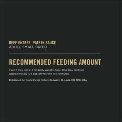 Purina Pro Plan Focus Small Breed Beef Entree Grain-Free Wet Dog Food 17 Purina Pro Plan Focus Small Breed Beef Entree Grain-Free Wet Dog Food -Blue Buffalos Shop 156343 PT6. AC SS1800 V1669909317