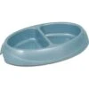 Petmate Double Diner Plastic Dog & Cat Dish, 1-cup
