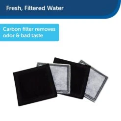 PetSafe Current Pet Fountain Replacement Carbon Filter 10 PetSafe Current Pet Fountain Replacement Carbon Filter -Blue Buffalos Shop 156524 PT2. AC SS1800 V1626449782