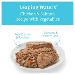 Solid Gold Leaping Waters Chicken & Salmon Recipe With Vegetable Recipe Grain-Free Small & Medium Breed Canned Dog Food 10 Solid Gold Leaping Waters Chicken & Salmon Recipe With Vegetable Recipe Grain-Free Small & Medium Breed Canned Dog Food -Blue Buffalos Shop 157124 PT2. AC SS1800 V1547218960