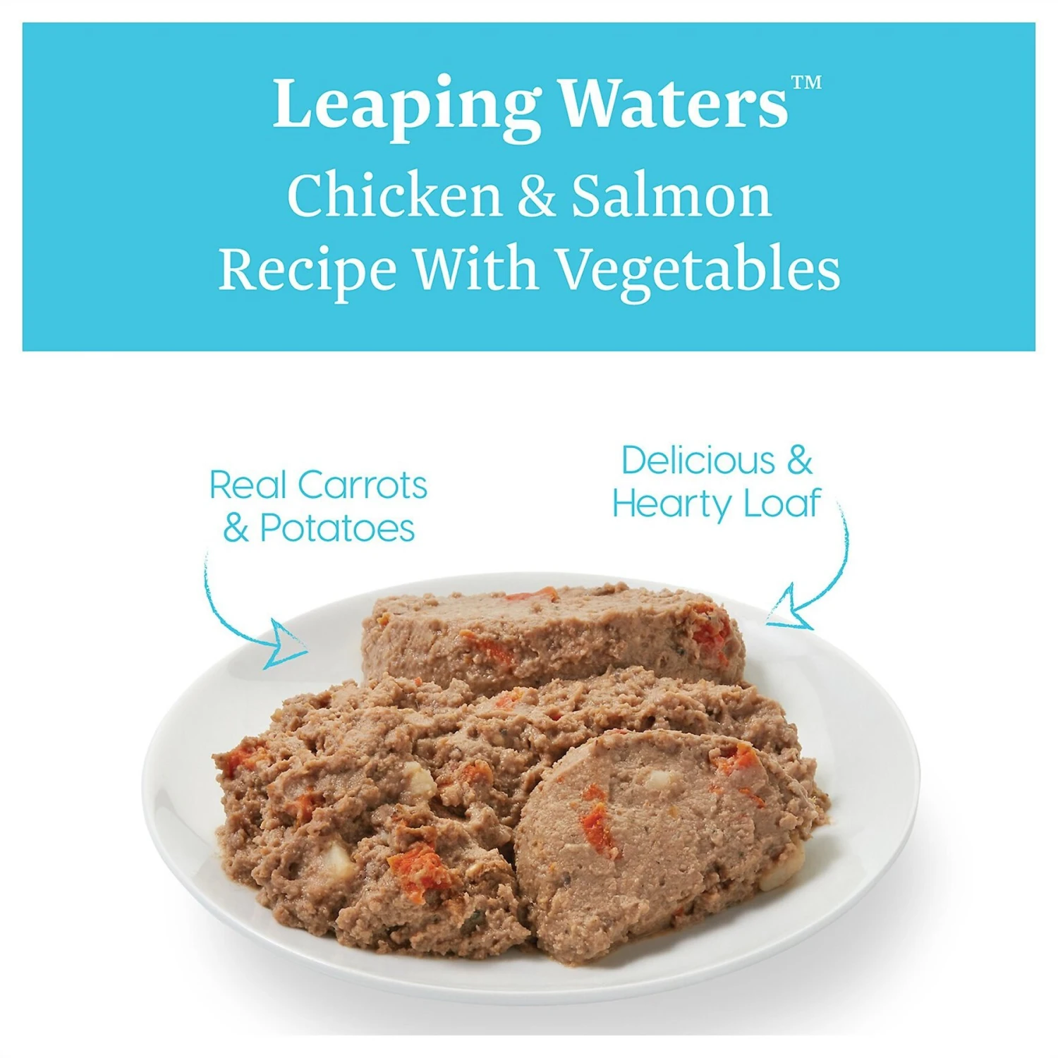 Solid Gold Leaping Waters Chicken & Salmon Recipe With Vegetable Recipe Grain-Free Small & Medium Breed Canned Dog Food 5 Solid Gold Leaping Waters Chicken & Salmon Recipe With Vegetable Recipe Grain-Free Small & Medium Breed Canned Dog Food - Image 3