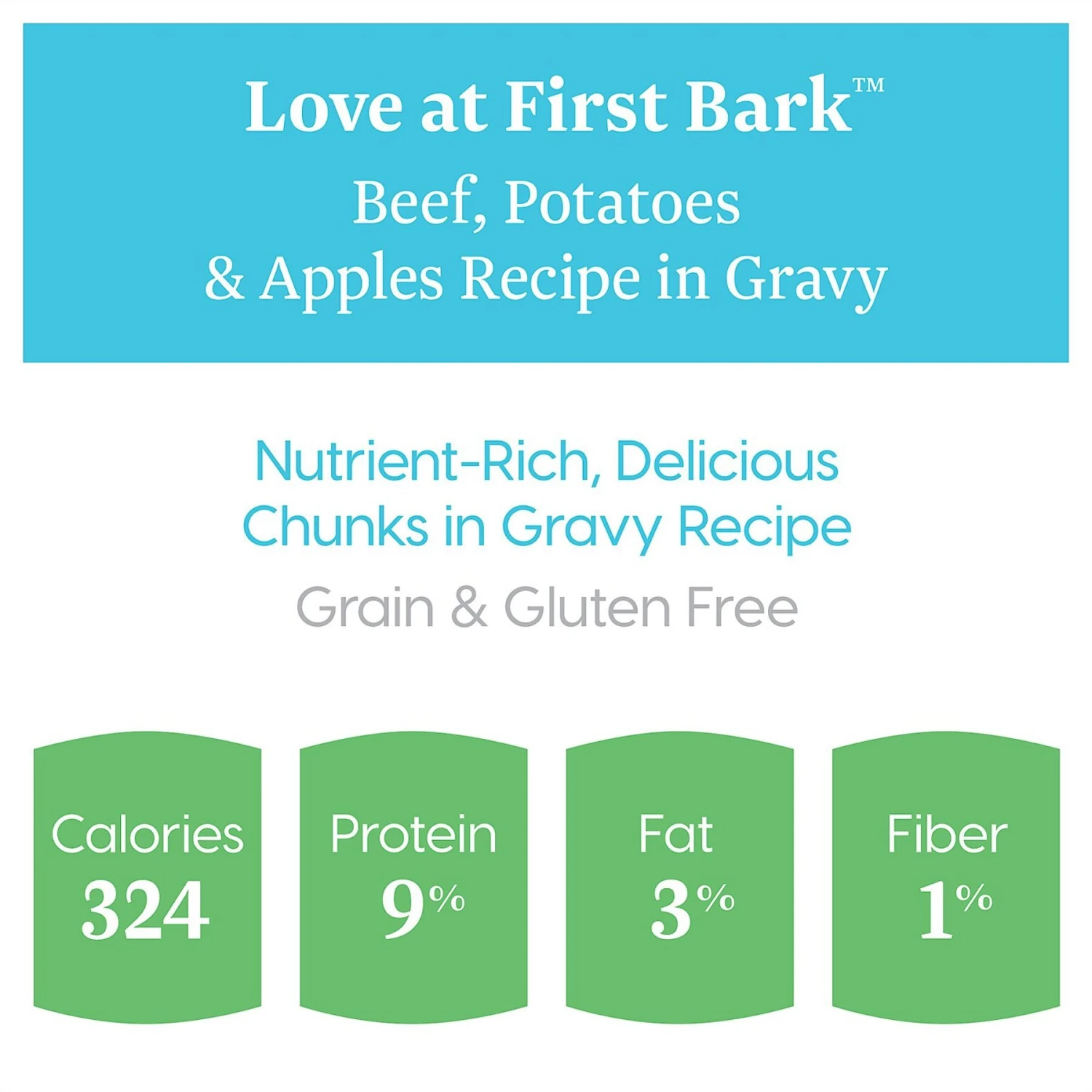 Solid Gold Love At First Bark Beef, Potatoes & Apples Puppy Recipe Grain-Free Canned Dog Food 6 Solid Gold Love At First Bark Beef, Potatoes & Apples Puppy Recipe Grain-Free Canned Dog Food - Image 4