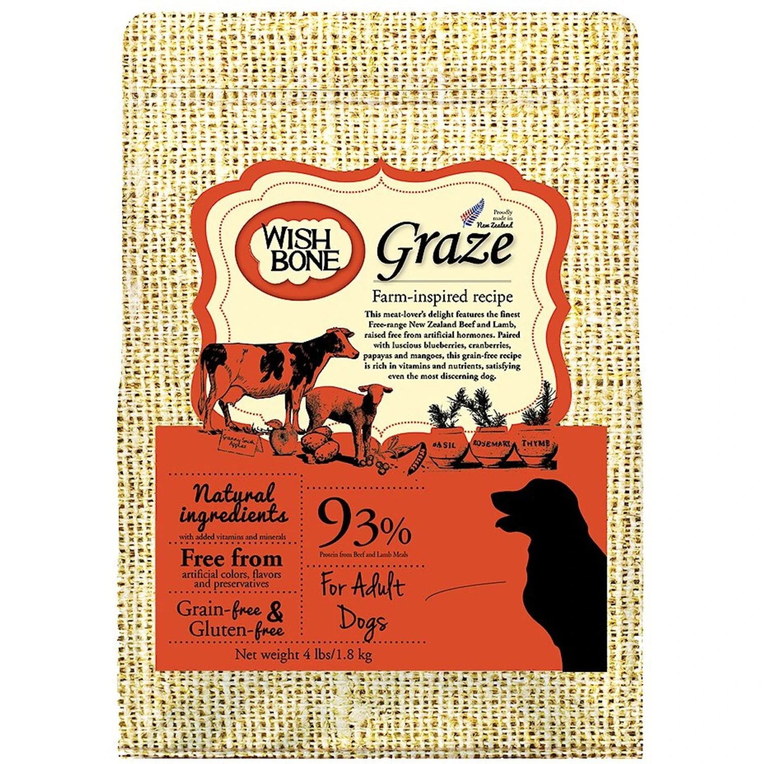 Wishbone Graze Grain-Free Dry Dog Food 3 Wishbone Graze Grain-Free Dry Dog Food