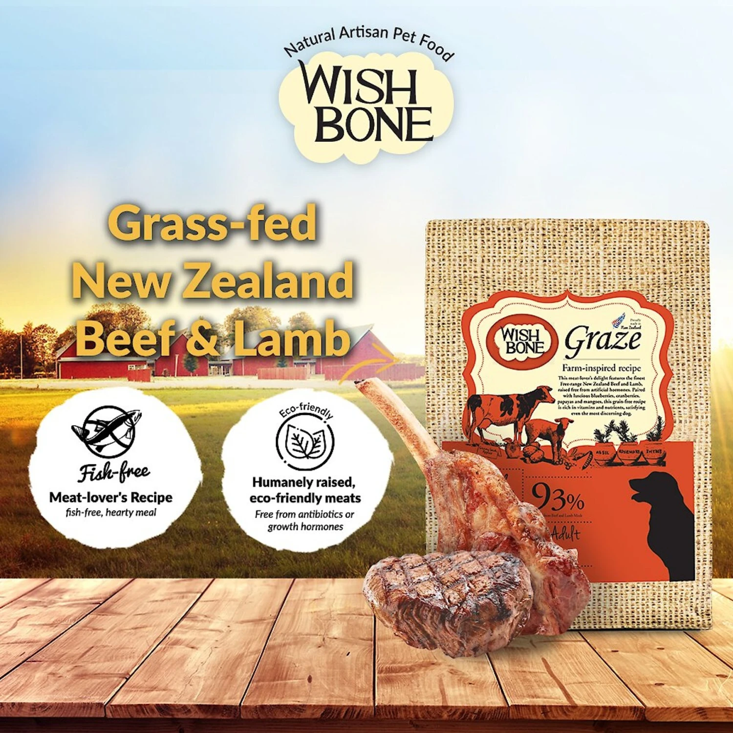 Wishbone Graze Grain-Free Dry Dog Food 8 Wishbone Graze Grain-Free Dry Dog Food - Image 6