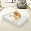 KOPEKS Orthopedic Pillow Dog Bed With Removable Cover