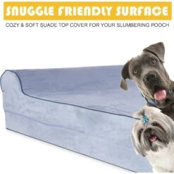 KOPEKS Orthopedic Pillow Dog Bed With Removable Cover -Blue Buffalos Shop 158430 PT4. AC SS1800 V1550169773