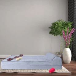 KOPEKS Orthopedic Pillow Dog Bed With Removable Cover -Blue Buffalos Shop 158430 PT6. AC SS1800 V1550169767