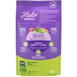 Halo Holistic Vegan Dog Food Complete Digestive Health Plant-Based Recipe With Superfoods Adult Formula Dry Dog Food -Blue Buffalos Shop 159199 PT2. AC SS1800 V1670016075