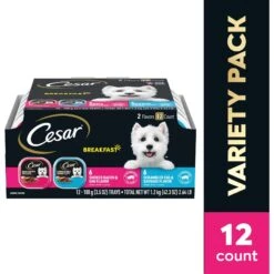 Cesar Breakfast Classic Loaf In Sauce Variety Pack Small Breed Adult Wet Dog Food Trays 13 Cesar Breakfast Classic Loaf In Sauce Variety Pack Small Breed Adult Wet Dog Food Trays -Blue Buffalos Shop 159227 PT2. AC SS1800 V1695655096