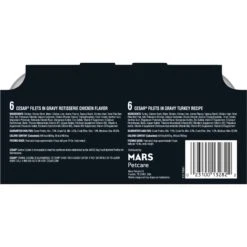 Cesar Poultry Lovers Turkey & Chicken Filets In Gravy Variety Pack Small Breed Adult Wet Dog Food Trays -Blue Buffalos Shop 159235 PT1. AC SS1800 V1695655210