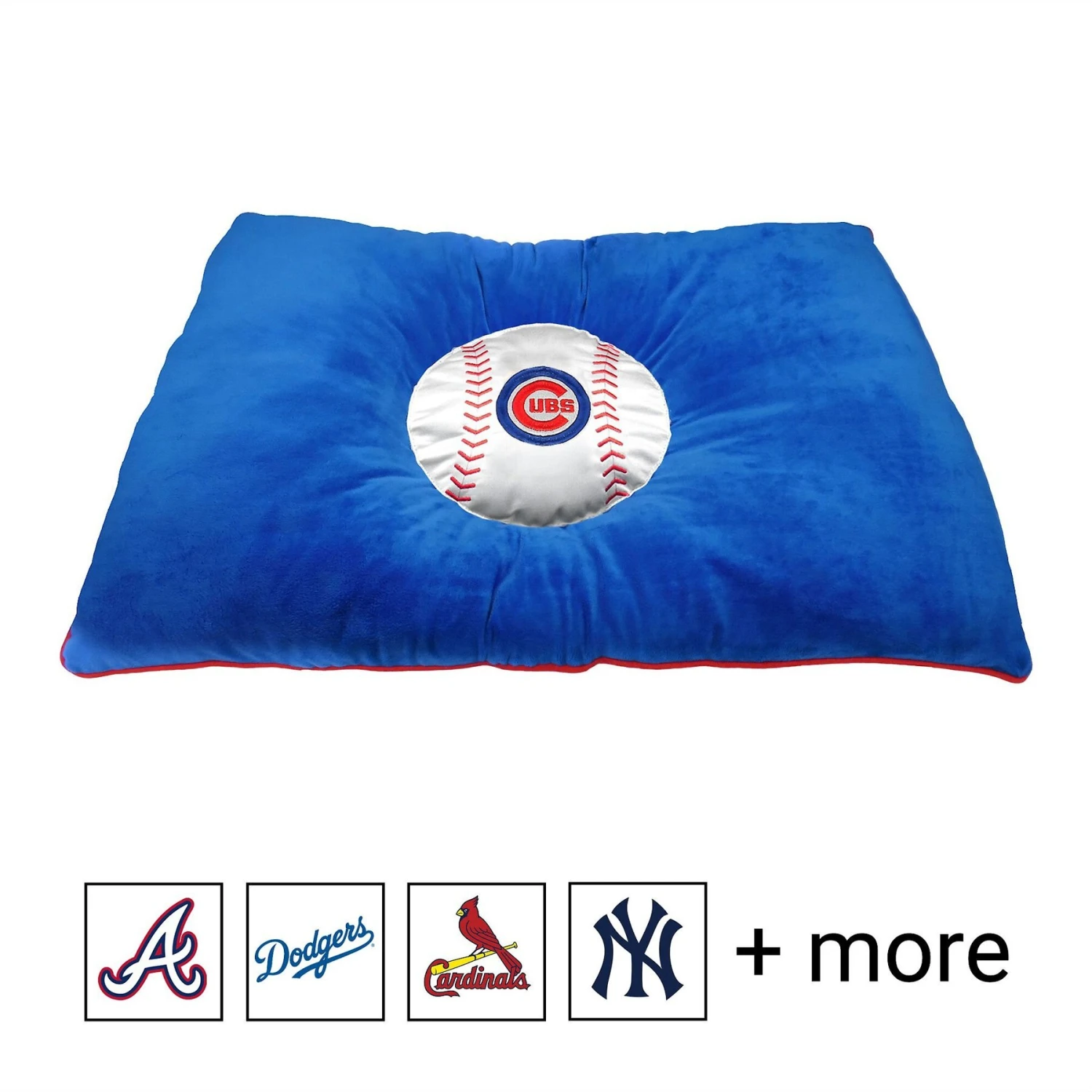 Pets First MLB Baseball Pillow Dog Bed 3 Pets First MLB Baseball Pillow Dog Bed