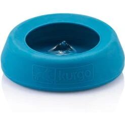 Kurgo Splash Free Wander Dog Water Bowl -Blue Buffalos Shop 163885 PT5. AC SS1800 V1657656045