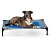 K&H Pet Products Coolin' Pet Cot Elevated Pet Bed -Blue Buffalos Shop 164028 MAIN. AC SS1800 V1620841437