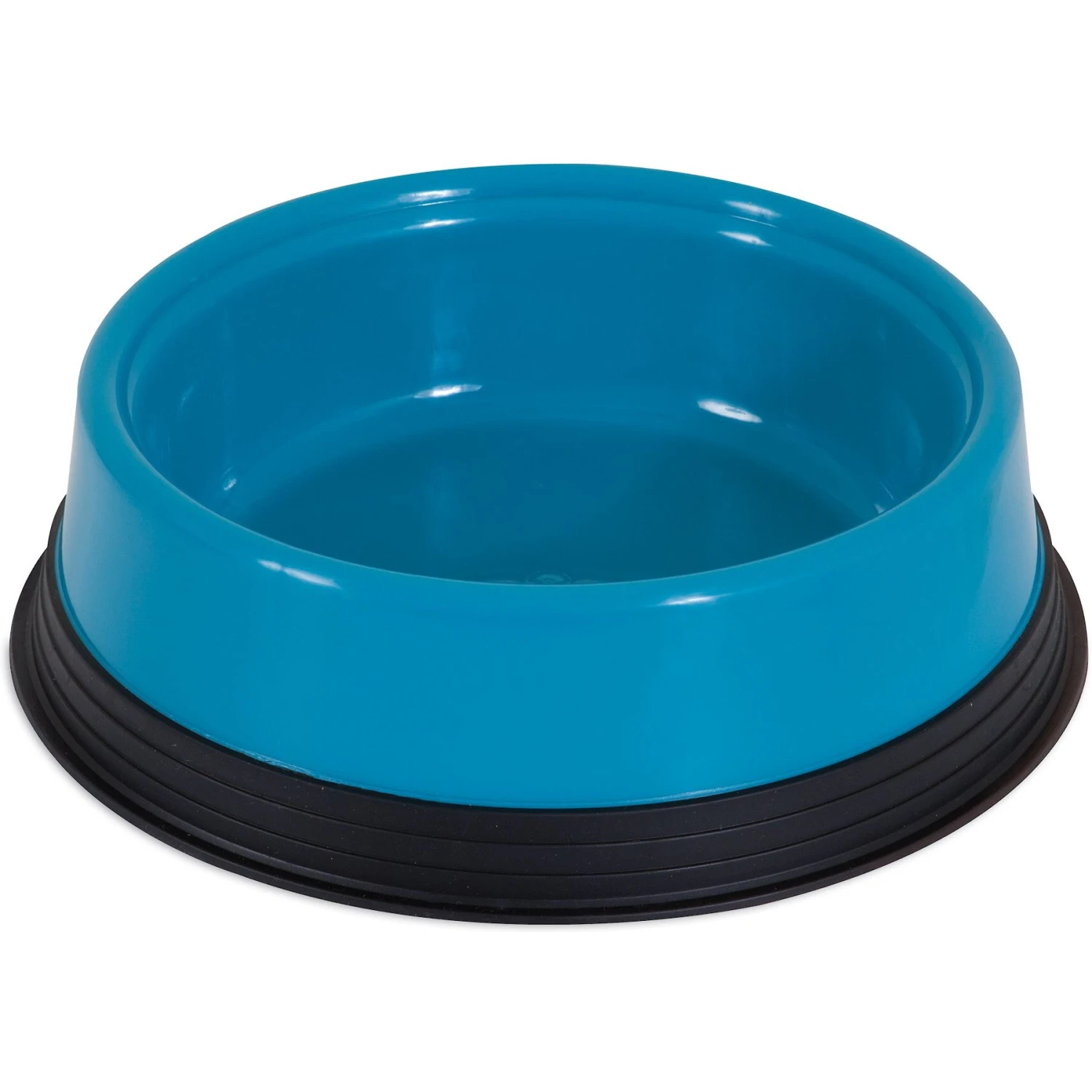 JW Pet Skid Stop Basic Non-Skid Plastic Dog Bowl, 10-cup, Color Varies 4 JW Pet Skid Stop Basic Non-Skid Plastic Dog Bowl, 10-cup, Color Varies - Image 2
