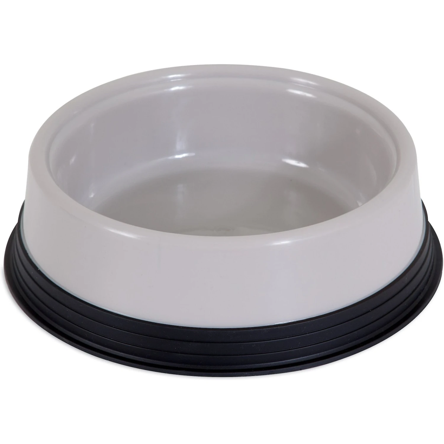JW Pet Skid Stop Basic Non-Skid Plastic Dog Bowl, 10-cup, Color Varies 5 JW Pet Skid Stop Basic Non-Skid Plastic Dog Bowl, 10-cup, Color Varies - Image 3
