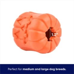 Frisco Halloween Pumpkin Rubber Treat Dispenser Dog Toy, Medium/Large 11 Frisco Halloween Pumpkin Rubber Treat Dispenser Dog Toy, Medium/Large -Blue Buffalos Shop 164763 PT2. AC SS1800 V1689878018