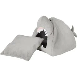 Frisco Novelty Shark Covered Cat & Dog Bed -Blue Buffalos Shop 165339 PT2. AC SS1800 V1568211433