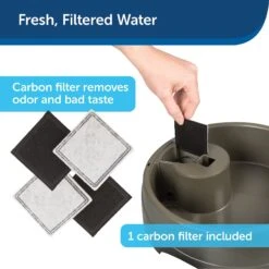 PetSafe Current Circulating Pet Fountain 12 PetSafe Current Circulating Pet Fountain -Blue Buffalos Shop 166258 PT3. AC SS1800 V1598891882