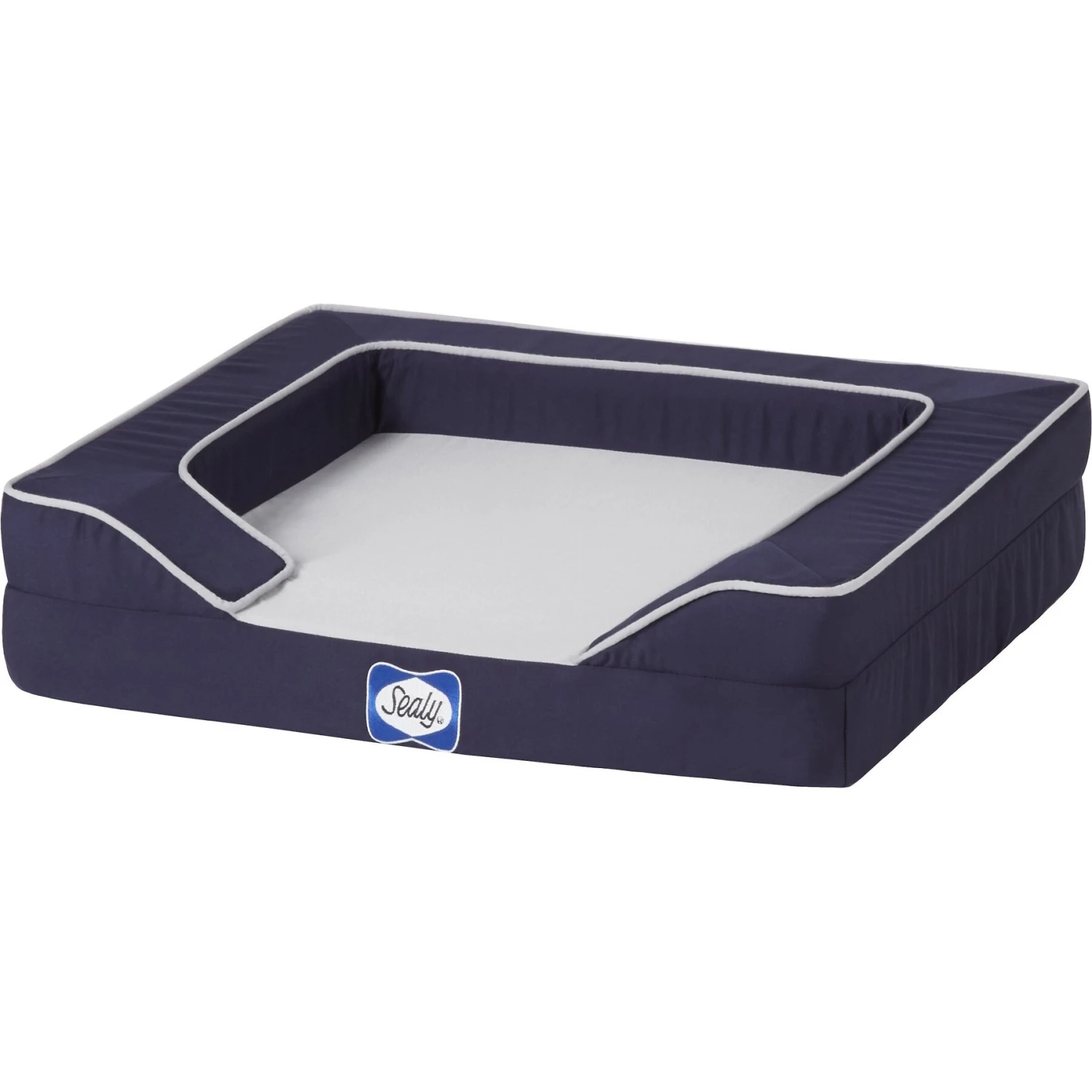 Sealy Lux Premium Orthopedic Bolster Dog Bed With Removable Cover 5 Sealy Lux Premium Orthopedic Bolster Dog Bed With Removable Cover - Image 3