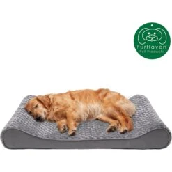 FurHaven Ultra Plush Luxe Lounger Orthopedic Cat & Dog Bed With Removable Cover -Blue Buffalos Shop 172406 PT3. AC SS1800 V1625263385