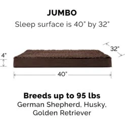 FurHaven Ultra Plush Deluxe Cooling Gel Pillow Dog Bed With Removable Cover -Blue Buffalos Shop 173191 PT4. AC SS1800 V1669411316