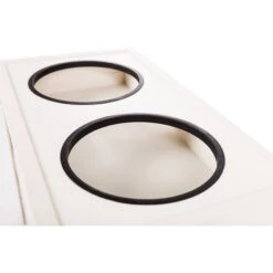 New Age Pet ECOFLEX Piedmont Double Diner Elevated Dog Bowls & Storage -Blue Buffalos Shop 175299 PT6. AC SS1800 V1598653882