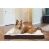 FurHaven Faux Sheepskin & Suede Deluxe Pillow Cat & Dog Bed With Removable Cover -Blue Buffalos Shop 176035 MAIN. AC SS1800 V1588969297