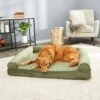FurHaven Faux Fur Cooling Gel Bolster Cat & Dog Bed With Removable Cover -Blue Buffalos Shop 176134 MAIN. AC SS1800 V1583507701