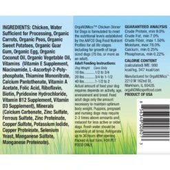 OrgaNOMics Chicken Dinner Grain-Free Pate Wet Dog Food -Blue Buffalos Shop 178033 PT1. AC SS1800 V1677162260