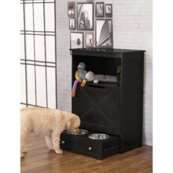 ZooVilla Windsor Elevated Dog & Cat Bowls & Storage -Blue Buffalos Shop 178538 PT8. AC SS1800 V1563298710