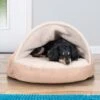 FurHaven Faux Sheepskin Snuggery Gel Top Cat & Dog Bed With Removable Cover -Blue Buffalos Shop 178805 MAIN. AC SS1800 V1617153439