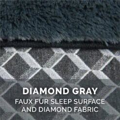 FurHaven Comfy Couch Cooling Gel Cat & Dog Bed With Removable Cover -Blue Buffalos Shop 178854 PT8. AC SS1800 V1613089612