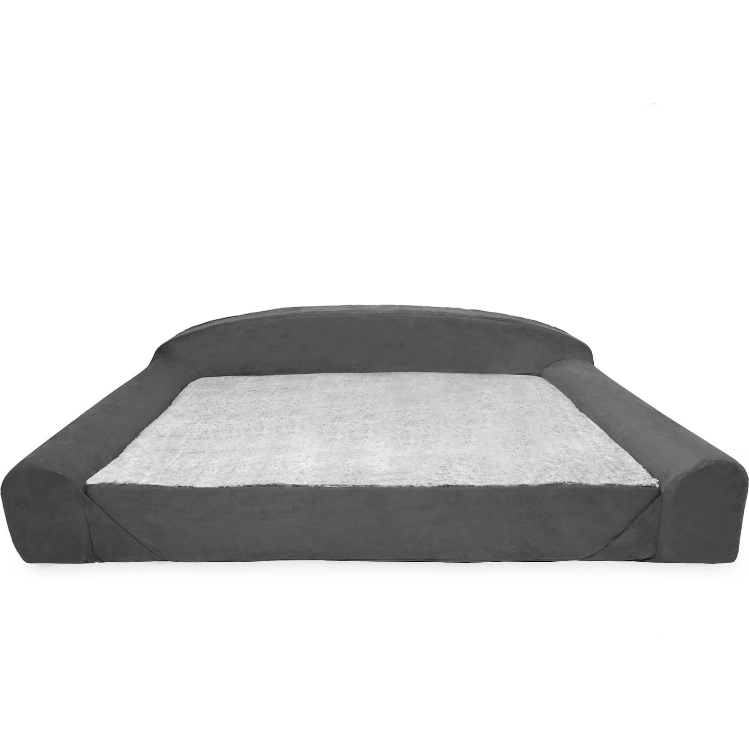 FurHaven Luxury Edition Orthopedic Bolster Cat & Dog Bed With Removable Cover 5 FurHaven Luxury Edition Orthopedic Bolster Cat & Dog Bed With Removable Cover - Image 3