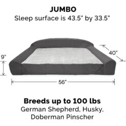 FurHaven Luxury Edition Orthopedic Bolster Cat & Dog Bed With Removable Cover 15 FurHaven Luxury Edition Orthopedic Bolster Cat & Dog Bed With Removable Cover -Blue Buffalos Shop 178891 PT4. AC SS1800 V1597086084